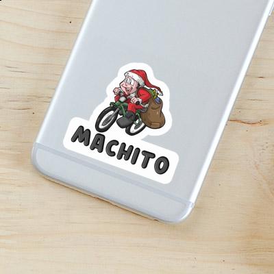 Machito Autocollant Cyclistes Notebook Image