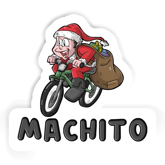 Sticker Machito Cyclist Laptop Image