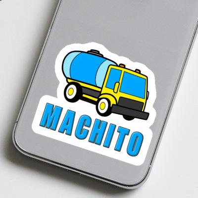 Machito Sticker Water Truck Laptop Image