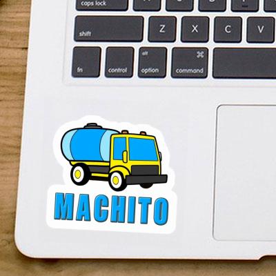 Machito Autocollant Camion d'eau Notebook Image