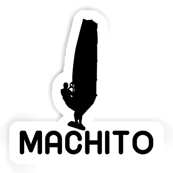 Windsurfer Sticker Machito Image