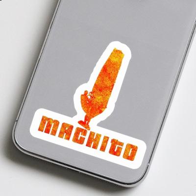 Windsurfer Sticker Machito Image