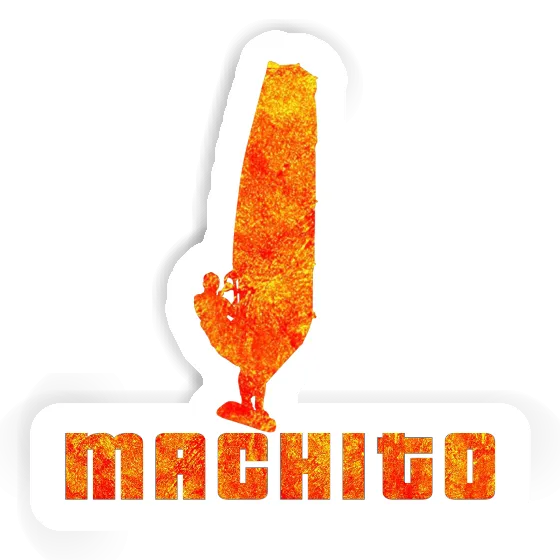 Windsurfer Sticker Machito Image