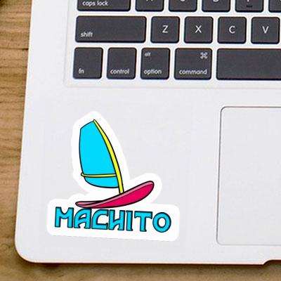 Sticker Machito Windsurf Board Notebook Image