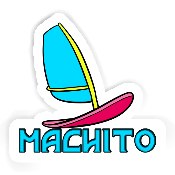 Sticker Machito Windsurf Board Image