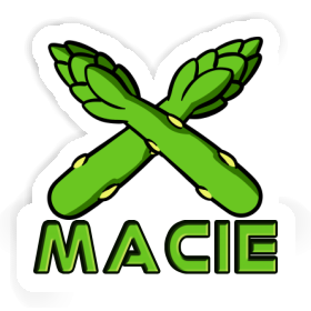Macie Autocollant Asperge Image