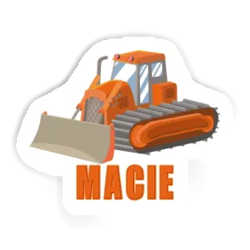 Sticker Excavator Macie Image