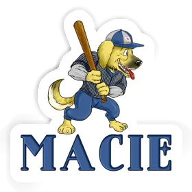 Macie Sticker Dog Image