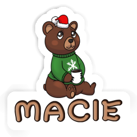 Sticker Macie Bear Image