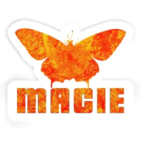 Aufkleber Macie Schmetterling Image