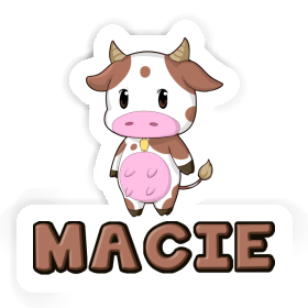 Sticker Macie Cow Image