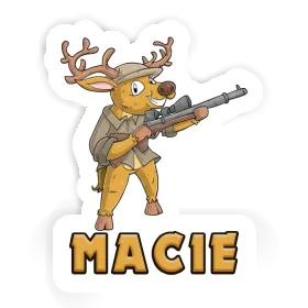 Chasseur Autocollant Macie Image