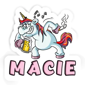 Party-Einhorn Sticker Macie Image