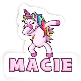 Aufkleber Macie Einhorn Image