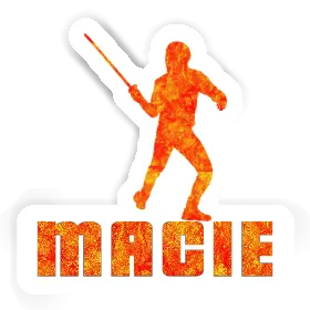 Autocollant Macie Escrimeur Image