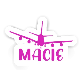 Airplane Sticker Macie Image