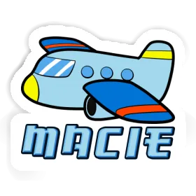 Macie Sticker Jet Image