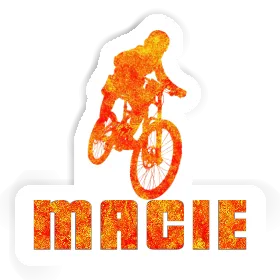 Macie Sticker Freeride Biker Image
