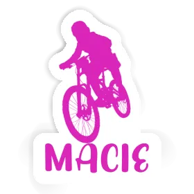 Freeride Biker Sticker Macie Image