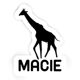 Sticker Macie Giraffe Image