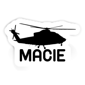 Macie Sticker Helicopter Image