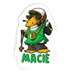 Macie Sticker Hip-Hop-Pinguin Image