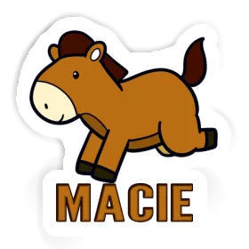 Autocollant Macie Cheval Image