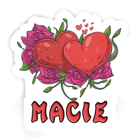 Autocollant Macie Symbole d'amour Image