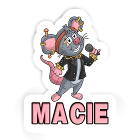 Macie Sticker Singer Image