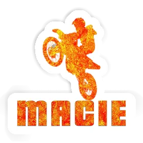 Sticker Motocross Rider Macie Image