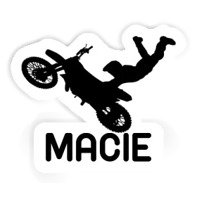 Macie Sticker Motocross Rider Image