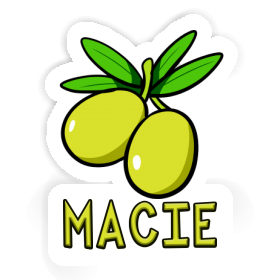 Autocollant Macie Olive Image