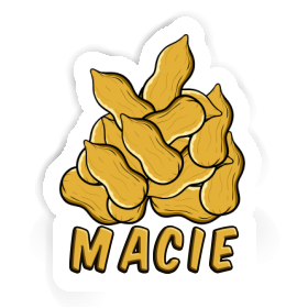Cacahuète Autocollant Macie Image