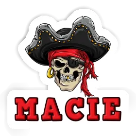 Sticker Macie Pirate Image