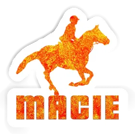 Cavalière Autocollant Macie Image