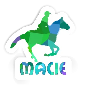 Macie Autocollant Cavalière Image