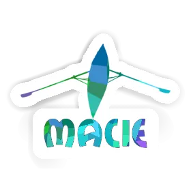 Macie Sticker Rowboat Image