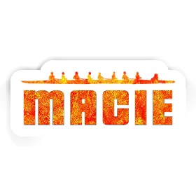 Sticker Macie Rowboat Image