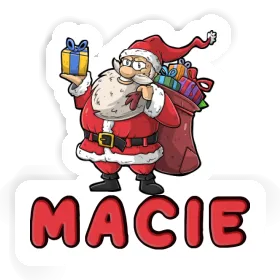 Weihnachtsmann Sticker Macie Image