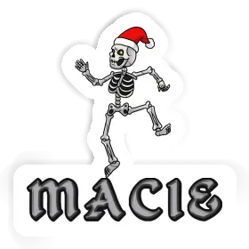 Sticker Macie Skeleton Image