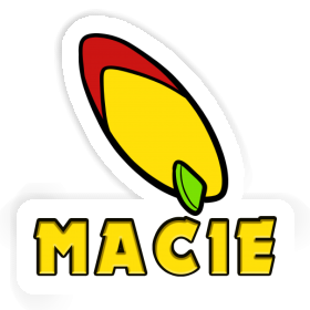Planche de surf Autocollant Macie Image