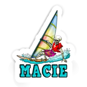 Surfeur Autocollant Macie Image