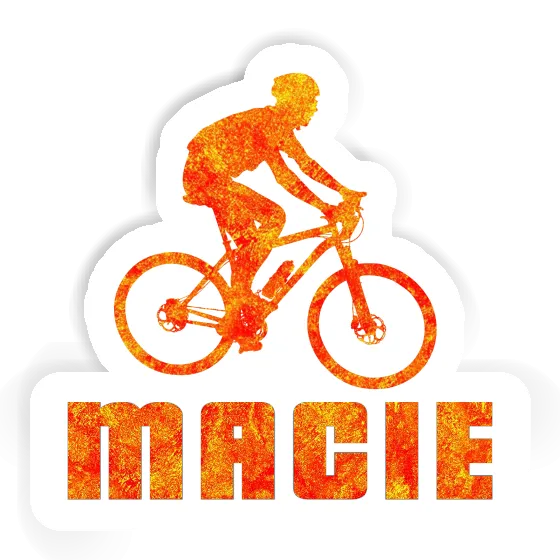 Macie Aufkleber Biker Laptop Image