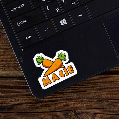 Carotte Autocollant Macie Laptop Carotte Autocollant Macie Laptop Image