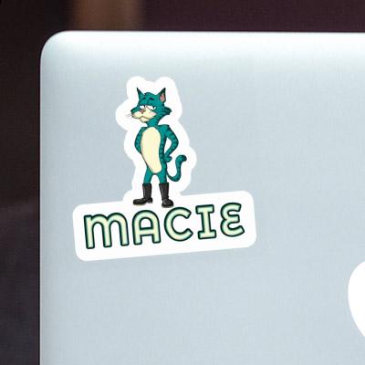 Katze Aufkleber Macie Laptop Katze Aufkleber Macie Laptop Image