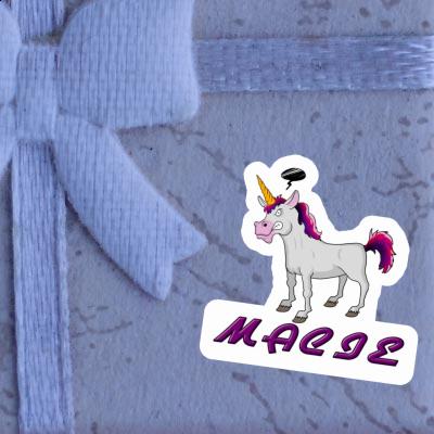 Macie Sticker Einhorn Notebook Macie Sticker Einhorn Gift package Image