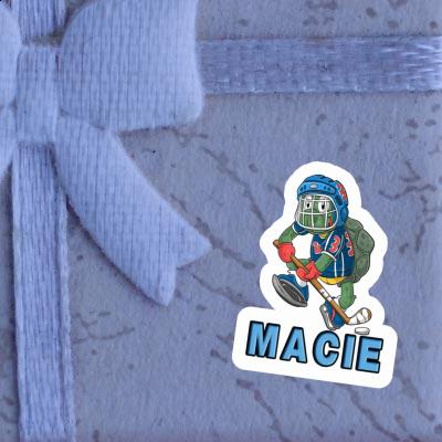 Aufkleber Macie Eishockeyspieler Gift package Image