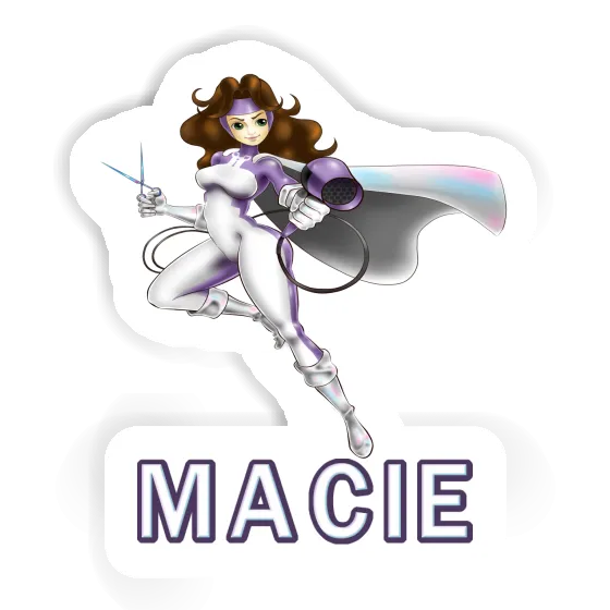Macie Sticker Hairdresser Gift package Image