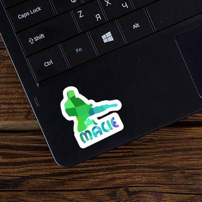 Sticker Karateka Macie Notebook Sticker Karateka Macie Notebook Image