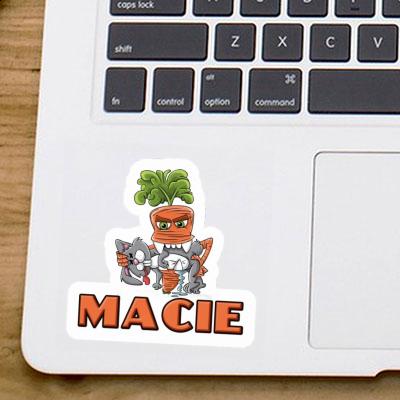 Macie Autocollant Carotte monstre Notebook Macie Autocollant Carotte monstre Notebook Image